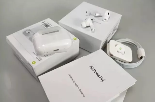 Apple Air Pods Pro 2ª Generazione, Custodia Ricarica, Caricatore ORIGINALI