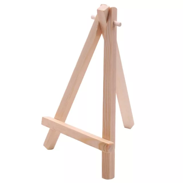 10Pcs  Wooden Artist Easel-e Wedding Table Stand Display Holder - 158890