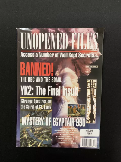 UFO Magazine Unopened Files #13 Winter 1999 - Y2K The Final Insult