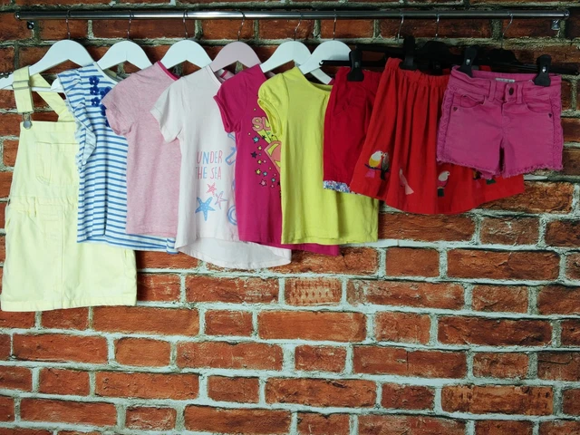 Girls Bundle Age 3-4 Years H&M Next John Lewis Skirt Top Dungaree Summer 104Cm