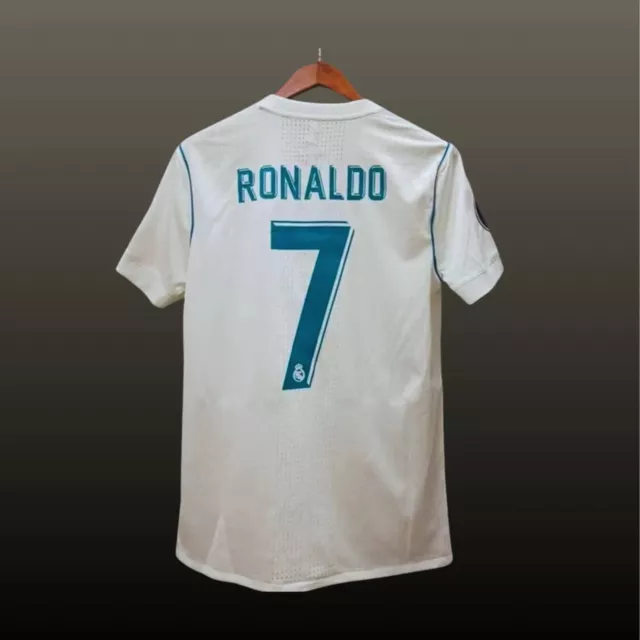 Real Madrid Cristiano Ronaldo Football Shirt #7 Champions League Final 2018 New