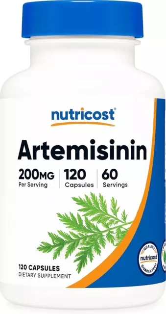 New Artemisinin 200mg, 120 Capsules - Non-GMO, Gluten Free - AU STOCK