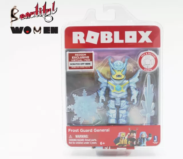 ROBLOX TOYS FROST guard general with redeem exclusive virtual item code  figure $26.55 - PicClick