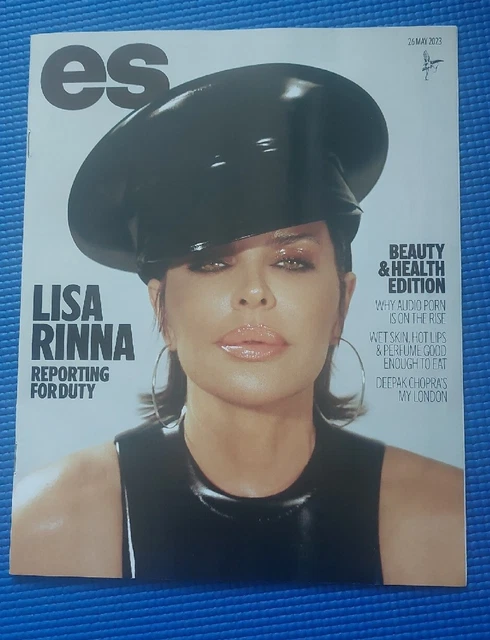 NEW LISA RINNA ES MAGAZINE 26 MAY 2023 Deepak Chopra London $3.08