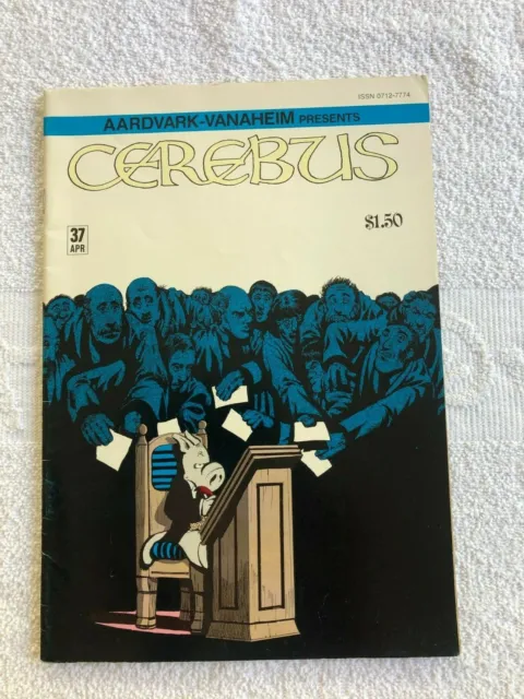 Cerebus #37 (Apr 1982, Aardvark-Vanaheim) VG+ 4.5