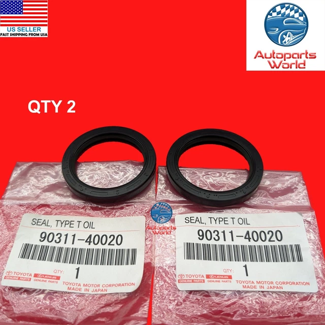 GENUINE TOYOTA SUPRA Gs300 Is300 Sc300 3.0L Camshaft Oil Seal Set 2X 9031140020 24.01