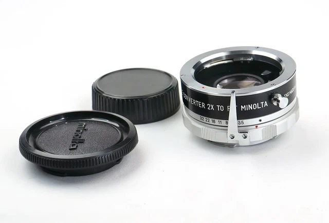 AUTO TELE CONVERTER 2x Lens to fit MINOLTA, Made in Japan - A