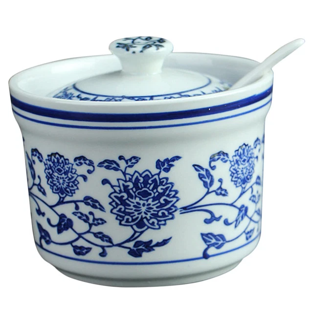 Spices Container Lid Ceramic Seasoning Jar Storage Jars Lids Salt Shaker