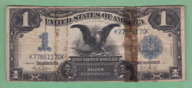 U.S. 1 Dollar  1899  Note FR 232     POOR