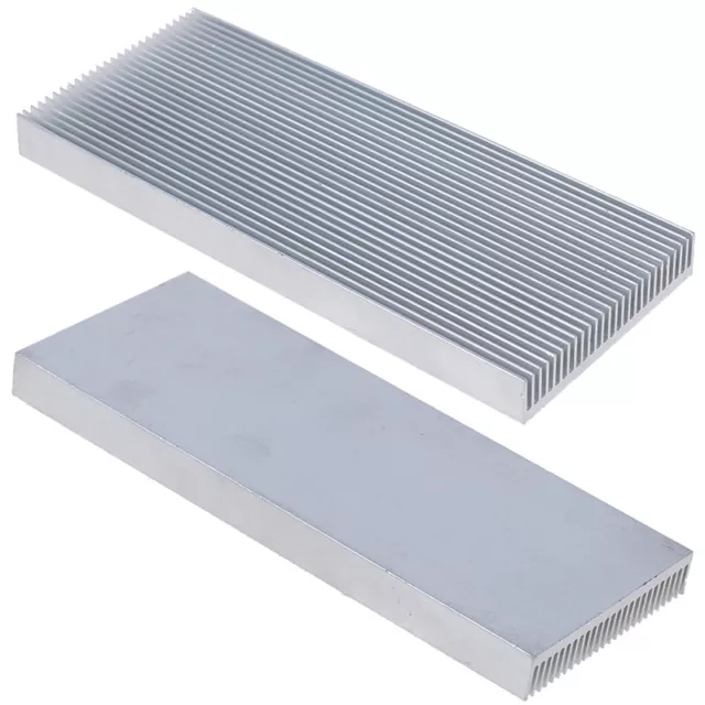 100x41x8mm Aluminum Heat Sink Heatsink for High Power LED Amplifier IC ChipJ`HV