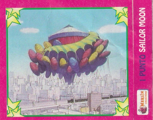 Sticker Toei Animation SAILOR MOON NEW SERIES #213, Merlin/Toei Animation 1996 COLLECTIBLE ...
