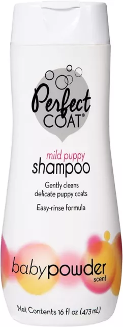 Perfect Coat Puppy Shampoo, Baby Powder Scent, 16-Ounce for your pets