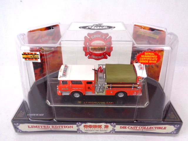 Code 3 Firehouse 2003 Expo Mack CF Pumper Diecast 1/64 Fire Engine 12376 Rare