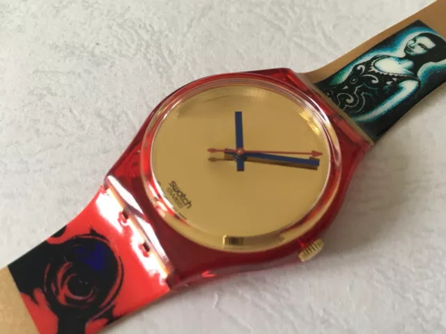 Vintage Swatch from 1995 : "Kimiko" (GR123) - unworn and running