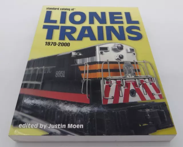 Standard Catalog of LIONEL TRAINS 1970-2000 by Justin Moen 2008 train book