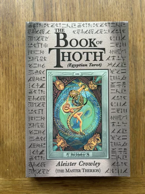 Book of Thoth: Egyptian Tarot: Being the Equino... by Aleister Crowley Paperback