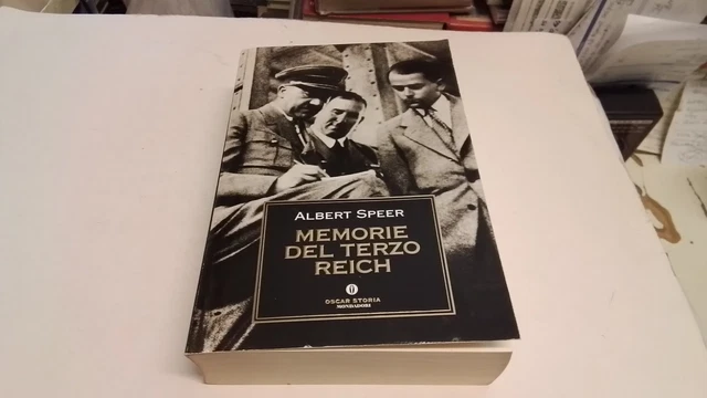 MEMORIE DEL TERZO REICH, A..SPEER , MONDADORI, 2011, 15gn25 MEMORIE DEL TERZO REICH, A..SPEER , MONDADORI, 2011, 15gn25