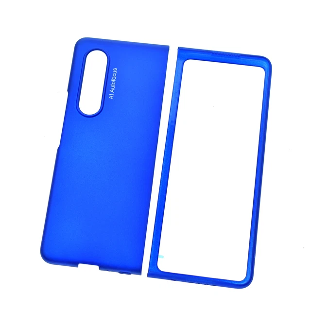 Pour Samsung Galaxy Z Fold 3 5G Luxury Slim Hard PC Shell Case Cover the Lens