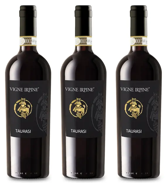 Vino Rosso - Taurasi D.o.c.g. – Scatola 3 Bottiglie Da 75Cl