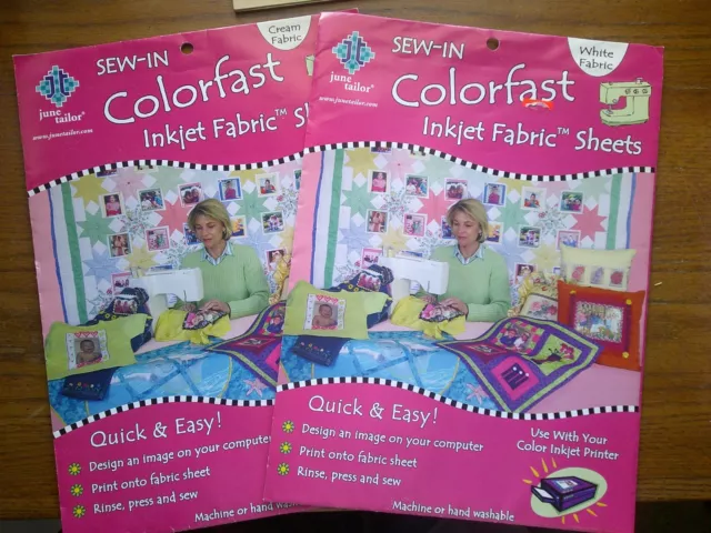 June Tailor Sew-In Colorfast Fabric Sheets