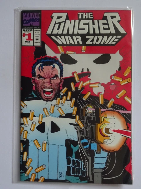 Punisher War Zone #1 NM  Marvel Comics 1992 series