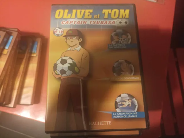 Dvd Olive Et Tom - Captain Tsubasa Volume 10 - 3 Episodes Collection Hachette