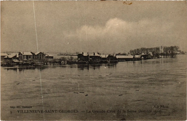 CPA Villeneuve St Georges Grande Crue de la Seine (1346778)
