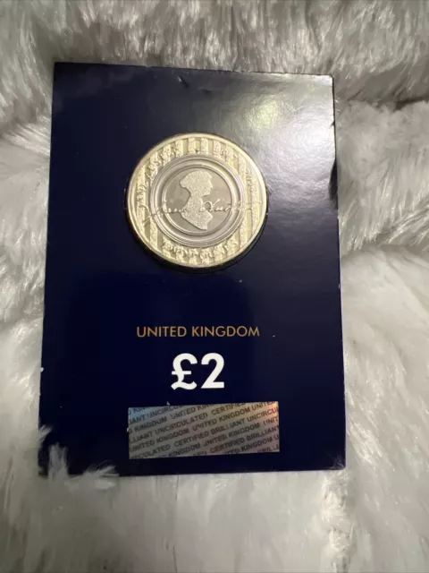 2017 Jane Austen £2 Two Pound Coin Brilliant Uncirculated BUNC