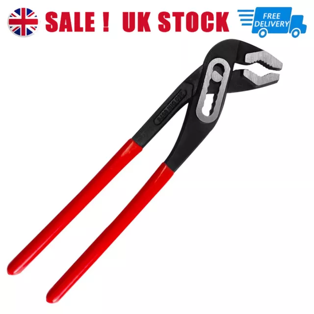 10" Adjustable 250mm Pump Plier Plumbers Pipe Wrench Soft Grip Waterpump Pliers