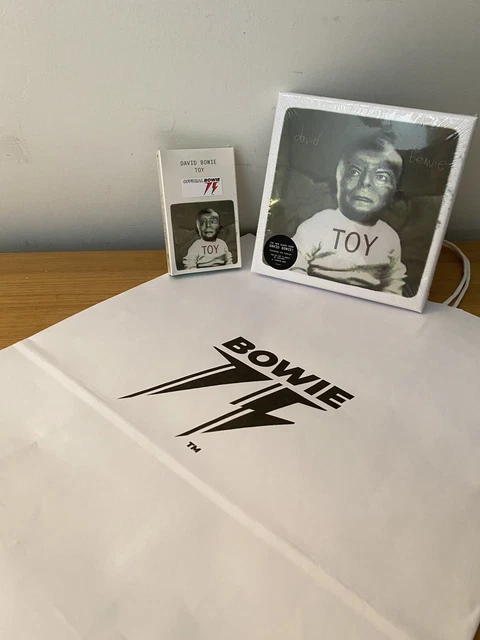 DAVID BOWIE TOY Deluxe CD & Cassette Bundle In Heddon Street Pop Up ...