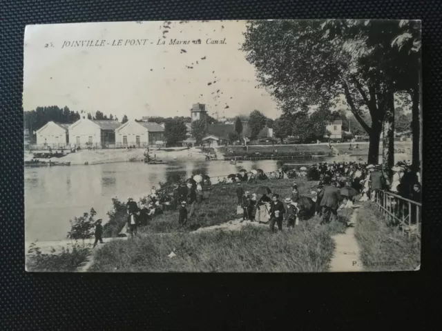 CPA 94 JOINVILLE-LE PONT - La Marne au Canal