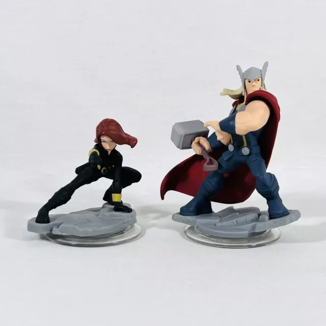 Disney Infinity 2.0 - Black Widow & Thor Character Figures - The Avengers