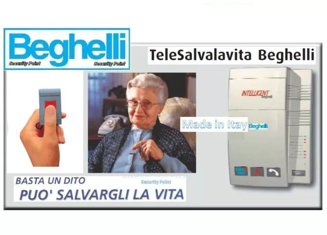 Beghelli 3112H Salvalavita Home + Telecomando + Sensore