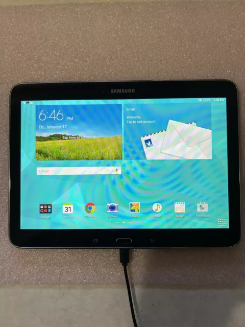 Samsung Galaxy Tab 4 16GB (Verizon + WiFi) 10.1" Black Tablet SM-T537V