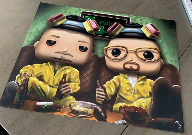 Breaking Bad funko Style print