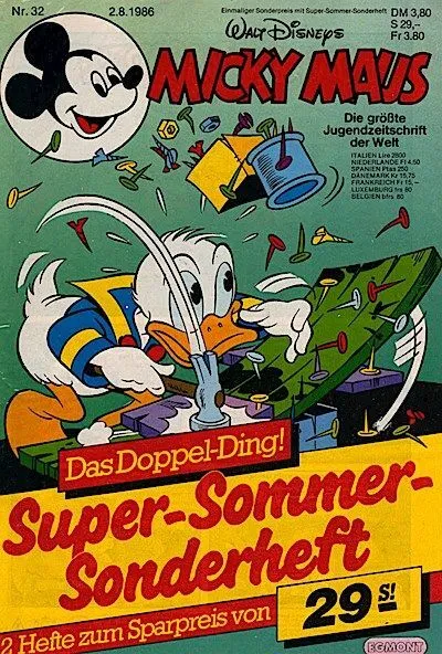 Walt Disneys Micky Maus; Nr. 32 : Das Doppel - Ding! Super - Sommer - Sonderheft