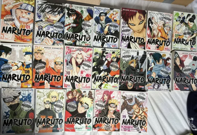 Naruto Massiv band 1-19