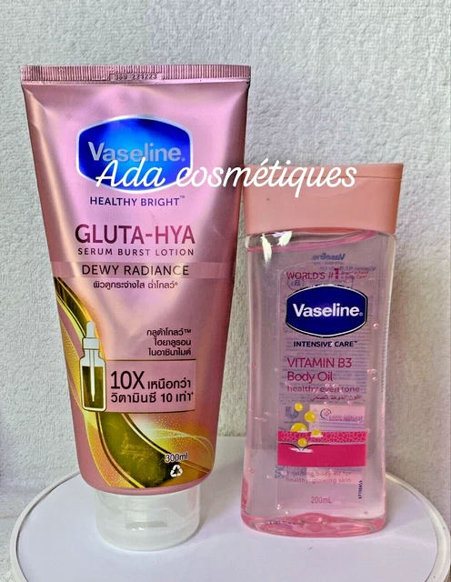 Huile Corpelle Vaseline à La Vitamine B3 - Hydratante, éclaircissante Et Anti-taches