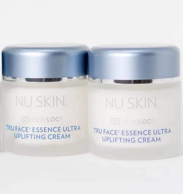 [2pk] Nu Skin NuSkin ageLOC Tru Face Essence Ultra Uplifting Cream Exp 11/24 NEW
