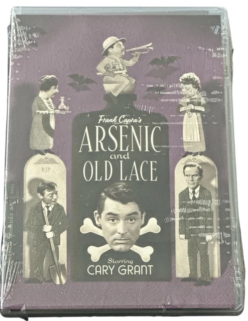 ARSENIC AND OLD Lace (DVD, 1944, The Criterion Collection) CARY