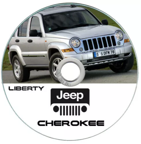 Jeep Cherokee Liberty (KJ) 2001-2008 manuale officina repair manual su dvd