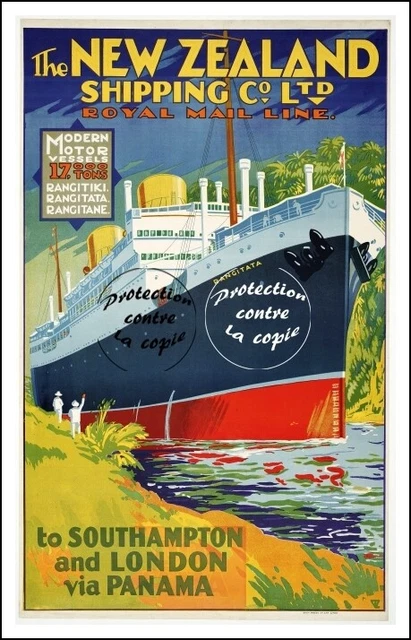 Poster Vintage Transports Aériens Guyanais - Format 40x60cm, Papier Haute Qualité