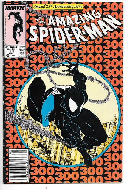 AMAZING SPIDER-MAN #300 NEWSSTAND (1988) ~FN+ 1st full appearance of Venom 🔥🔑