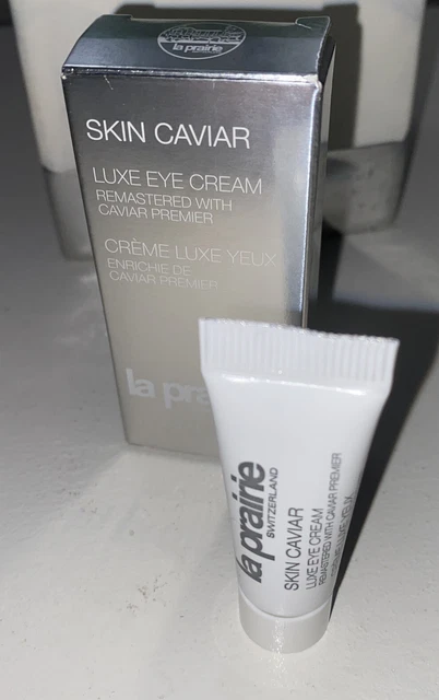 La Prairie Skin Caviar Luxe Eye Cream 3ml .10oz Caviar Premier New In Box