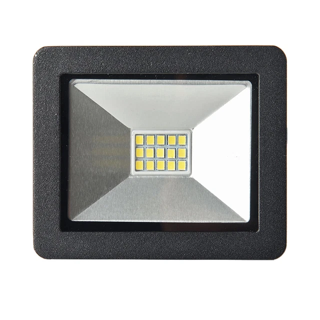4x LED SMD Fluter 10W 700lm IP65 schwarz kaltweiß 6500K 120° direkt 230V UVP 59€ 4