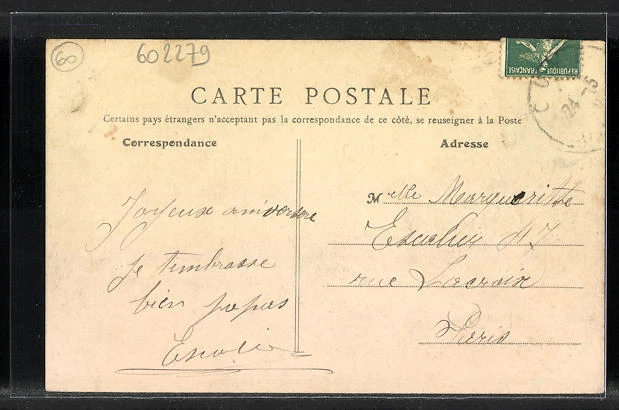 CPA Coye, Avenues de la Mènagerie et des Bruyères 2