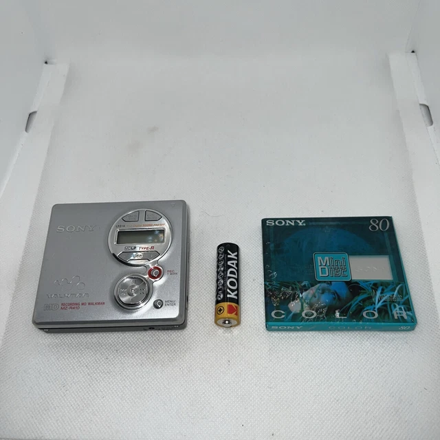 SONY MZR410 MD Walkman Portable MiniDisc Player Recorder Collectable