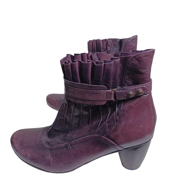 Everybody by BZ Moda Heel Boots Bootie Women's Shoes Size 8 EUR 39 Purple Zip Everybody by BZ Moda Heel Boots Bootie Women's Shoes Size 8 EUR 39 Purple Zip