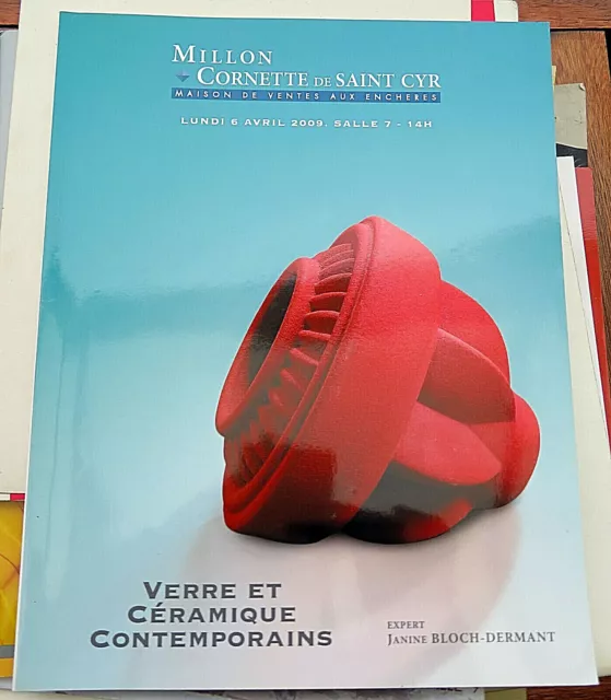 Ceramique/Et Verre Contemporains/Catalogue Cornette De St Cyr/2009/