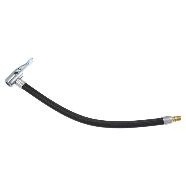 60cm Coche Neumático Inflador Extensión Manguera Con Bloqueo Mandril Adaptador Tubo Unique Bargains Mandriles Para Neumaticos De Automoviles
